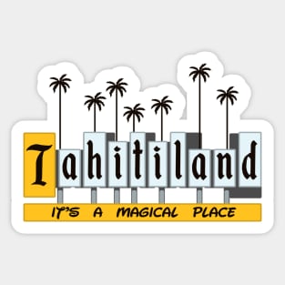 Tahiti-land Sticker